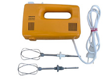Krups 3 Mix 3000 Typ 323 stufenlos verstellbar Orange Rührhaken Handmixer Mixer