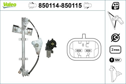 Valeo fensterheber 850114 für - fensterheber,