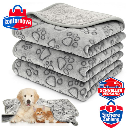 Hundedecke 76x52 flauschig - hundedecke,