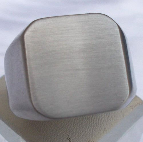 Edelstahl ring siegelring - ring,