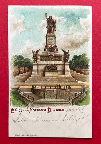 Litho rüdesheim rhein - litho,