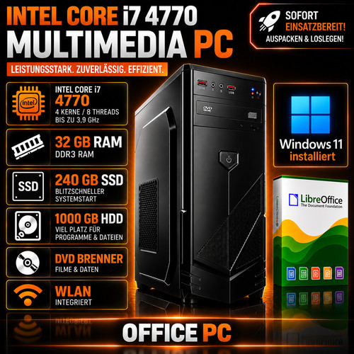 Windows intel 4x - i7, 3,9