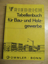 FRIEDRICH Tabellenbuch für
