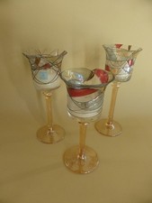 3 Partylite Teelichtgläser