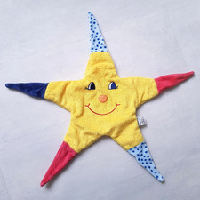 Sterntaler Stern Schmusetuch Schnuffeltuch Kuscheltuch bunt Babytuch