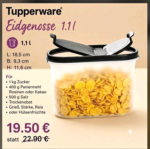 Tupperware eidgenosse 1l - tupperware, 1,1l