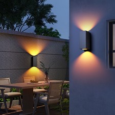 1/2/4x LED Außen Wand Leuchten Fassaden Up&Down Lampen Haus Tür Wandleuchte IP65