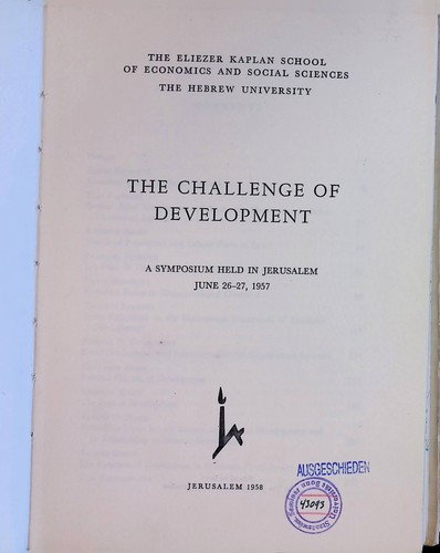 The challenge development - the,