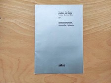 Braun cd4 bedienungsanleitung - cd4,
