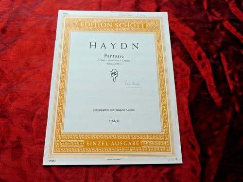 Haydn fantasie dur noten - haydn,
