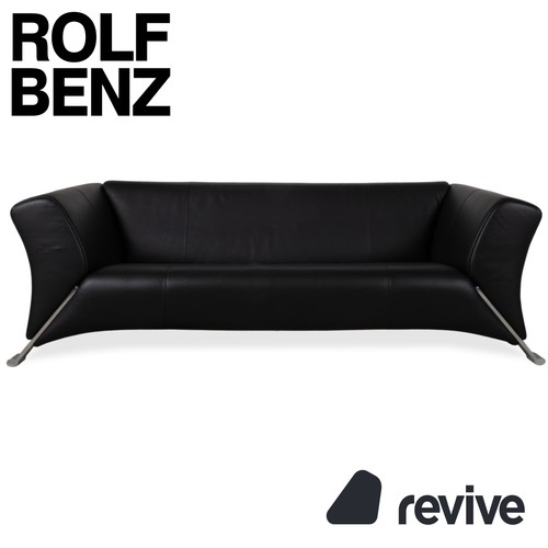 Rolf benz 322 leder dreisitzer - benz,