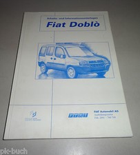 Schulungsunterlage / Technische Info Fiat Doblo Kombi / Kasten Stand 02/2001