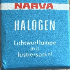 Narva Halogen Lichtwurflampe mit Justiersockel HLWS 5-A 6V 10W - Spaltlampe