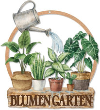 Gartendeko Vintage Blumen