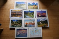 Puzzle Sammlung, Konvolut, 10x1000 Teile, div. Hersteller