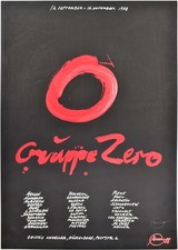 Piene, Gruppe Zero. 1988. [Signiertes Original-Multiple, Plakat].