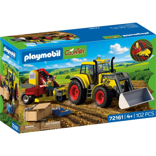 Großer traktor mit - großer,
