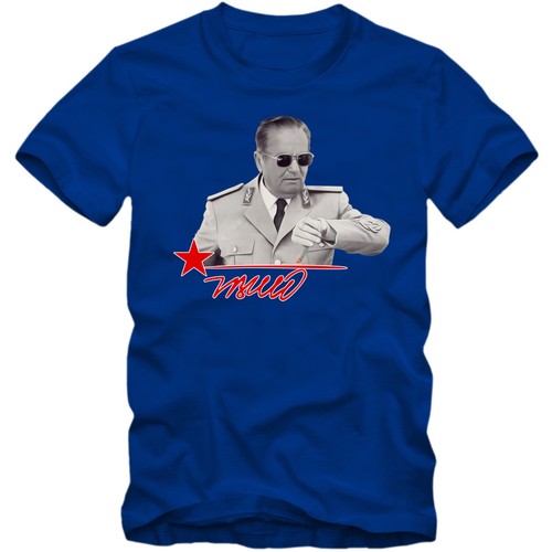 Herren shirt josip broz - t-shirt,