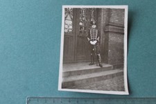 Foto Photo FJ Porträt seltene Uniform Totenkopf Stiefel Degen Husar Kav.-Säbel