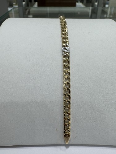 585 gold armband bicolour - in,