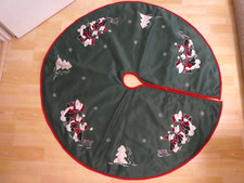 Weihnachtsbaumdecke Baumdecke, Christbaumdecke, grün, 100 cm
