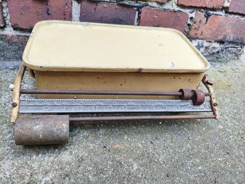 Ddr alte küchenwaage metall - ddr,