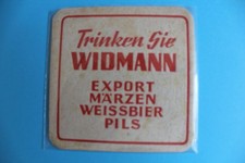Bierdeckel  WIDMANN--Brauerei
