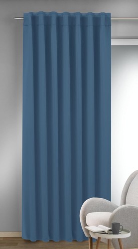 Verdunklungsgardine blau hxb - blau,