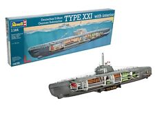 Revell 05078 Deutsches U-Boot Typ XXI mit Interieur Bausatz in 1:144