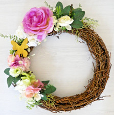 Türkranz Frühling Blüten