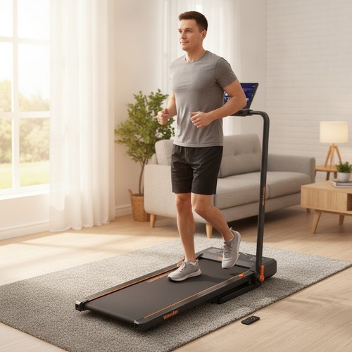 Faltbares laufband mit - faltbares,