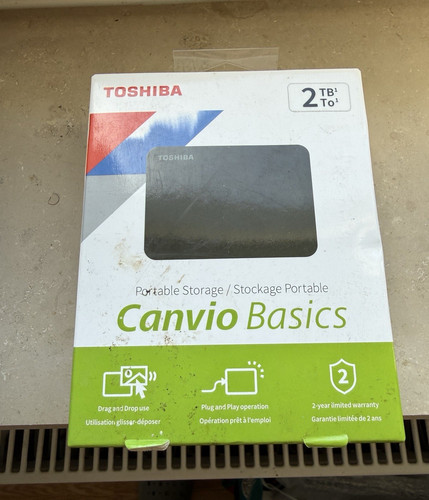 Toshiba canvio basics 2tb - canvio,