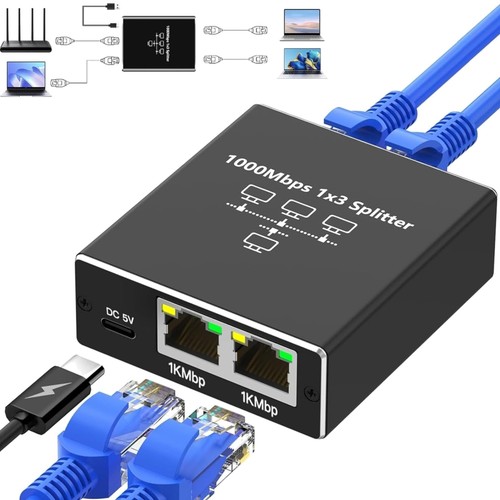 Lan splitter auf gigabit - splitter, 1