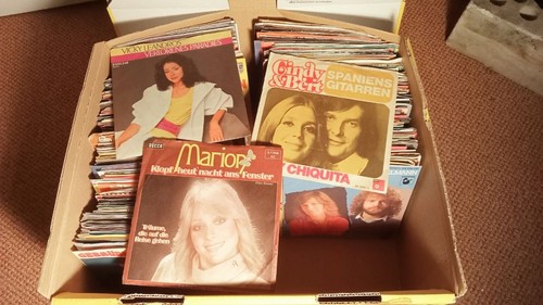 Sammlung singles 230 stck - 230,