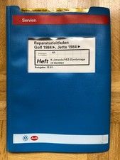 Reparaturleitfaden VW Golf 2 "K-Jetronic/VEZ-Zündanlage (4-Ventil.)  KR" Handbuc