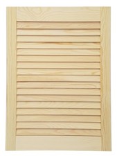 Offene Jalousie aus massivem