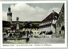 10328916 - 6992 Weikersheim Romantische Strasse Marktplatz Brunnen