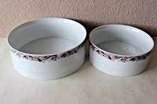 Friesland Jeverland Black Birds 2er Set Servierschalen Schüssel Schale