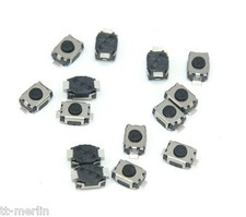 L64- 10 Stk Mini-Taster  Kurzhubtaster  Mikrotaster  Eingabetaster 3x4x2 mm 