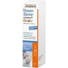 10x NASENSPRAY ratiopharm Kinder bei Schnupfen a 10ml (10x10ml) PZN: 999854
