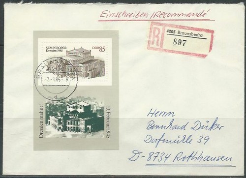 Ddr 1985 brief 80 - 1985, bl.80