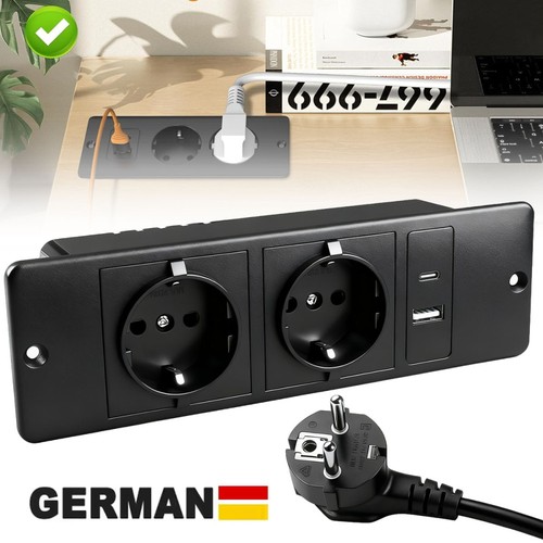 Steckdose fach 2x - steckdose,