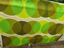 Space Age Vintage Stoff 70 er Jahre 3,9 m X 1,2 m Meterware Unbenutzt