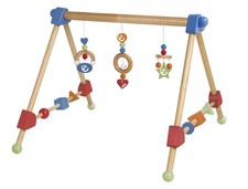  Spieltrapez – Spiel- & Greiftrainer, Spielbogen mehrfarbig, Holz - B-Ware