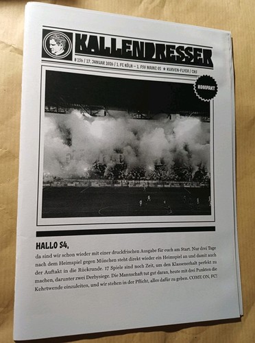 Fanzine ultras flyer - fanzine,