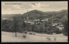 Kappelrodeck gesamtansicht - ak,