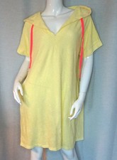 Hooded Frottee Minikleid