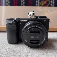 Sony Alpha A6300 spiegellose Digitalkamera 24.2 Mp mit Sony 16-50 OSS Objektiv