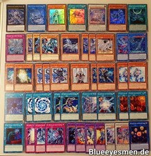 Yu-Gi-Oh! Blauäugiger W Drache Deck! Komplett! Blue Eyes White Dragon NM Neu!