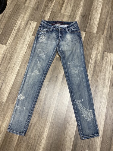 Blue fire jeans - fire,